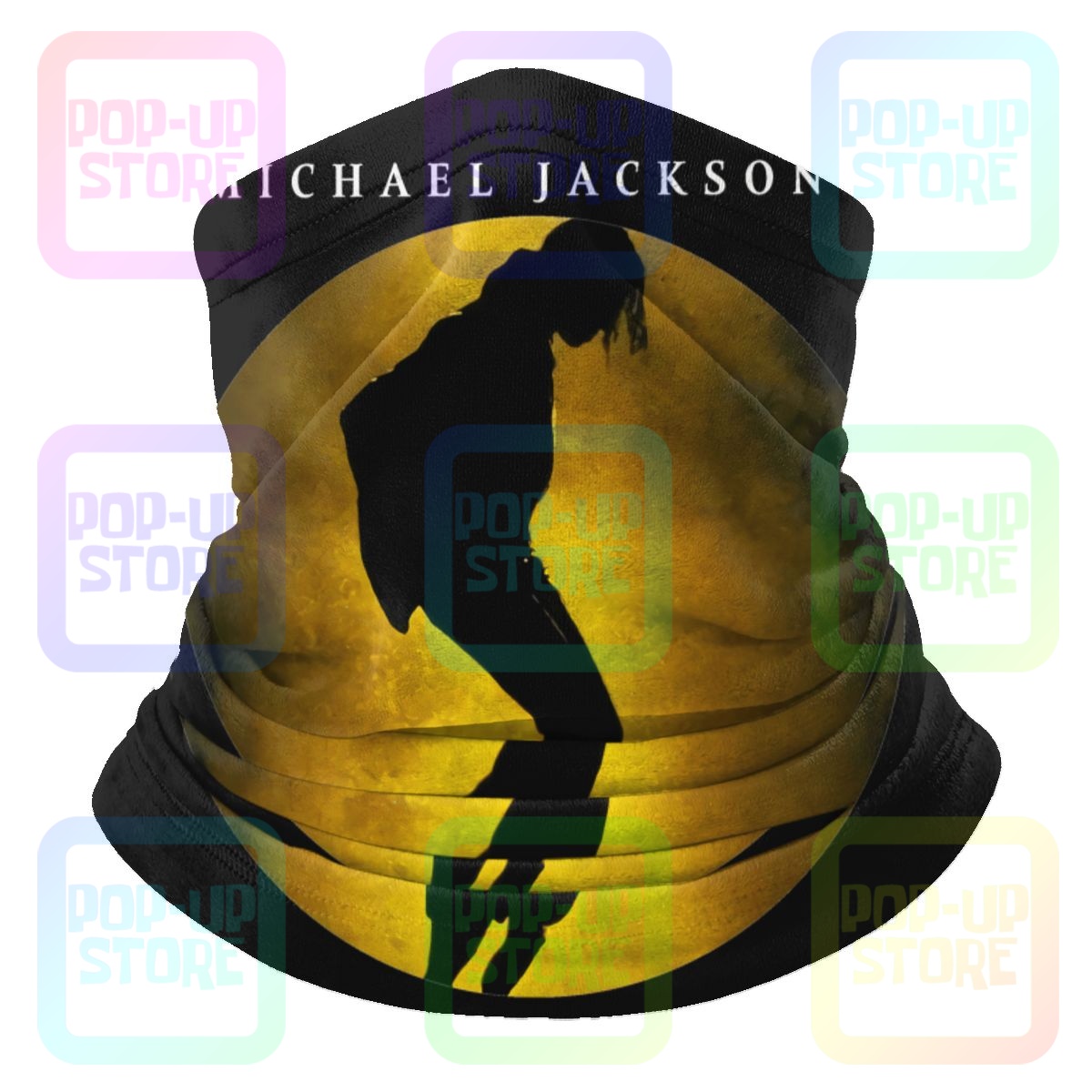 Michael Jackson Moonwalking Mikrofaser-Halsmanschette, Bandana, Schal, Wandern, Kopfbedeckung, Sommer, Angeln