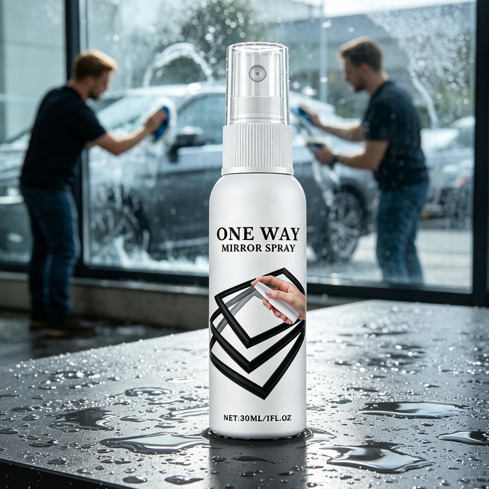 Spray reflectante para ventanas de 30ml, aislamiento térmico, secado rápido, película de privacidad portátil para ventanas, spray para coche, casa, apartamento