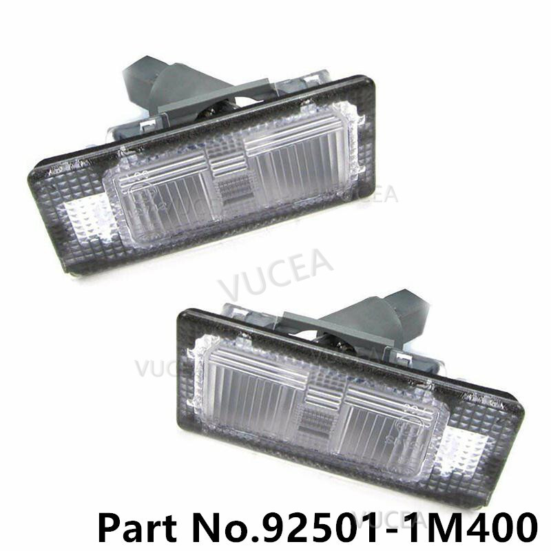 Lámpara de matrícula genuina para Hyundai Elantra MD 2011 - 2018 I30 CW 2012 - 2017 Solaris Accent 2017 - 2021 OEM 925011M400