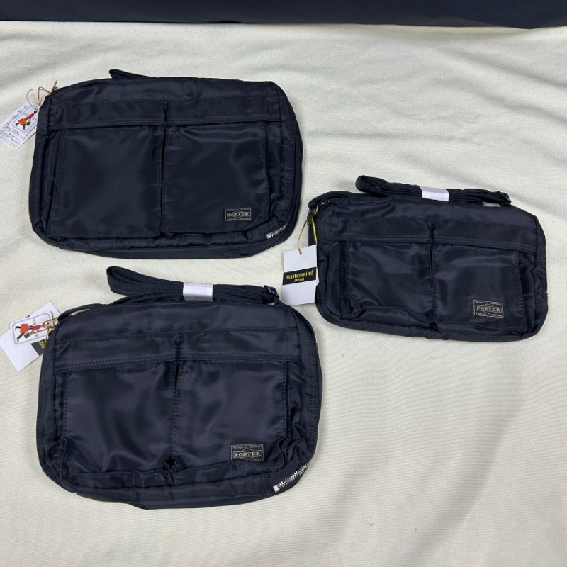 Torba męska Porter 3 rozmiary, lekka, codzienna torba na ramię/listonoszka, wielofunkcyjna, wodoodporna, antykradzieżowa, unisex.