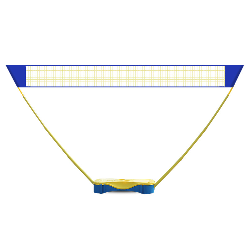 Filet de Badminton pliant pour terrain de Sports de plein air, cadre de pelouse, équipement de Badminton Mobile Portable, entraînement à réglage Simple