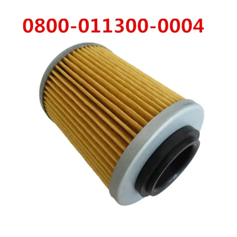 Paquete original Filtro de aceite de motor 0800- 011300 -0004 con resorte para CF MOTO ATV UTV450 550 800 1000 Cforce Zforce UforceParts