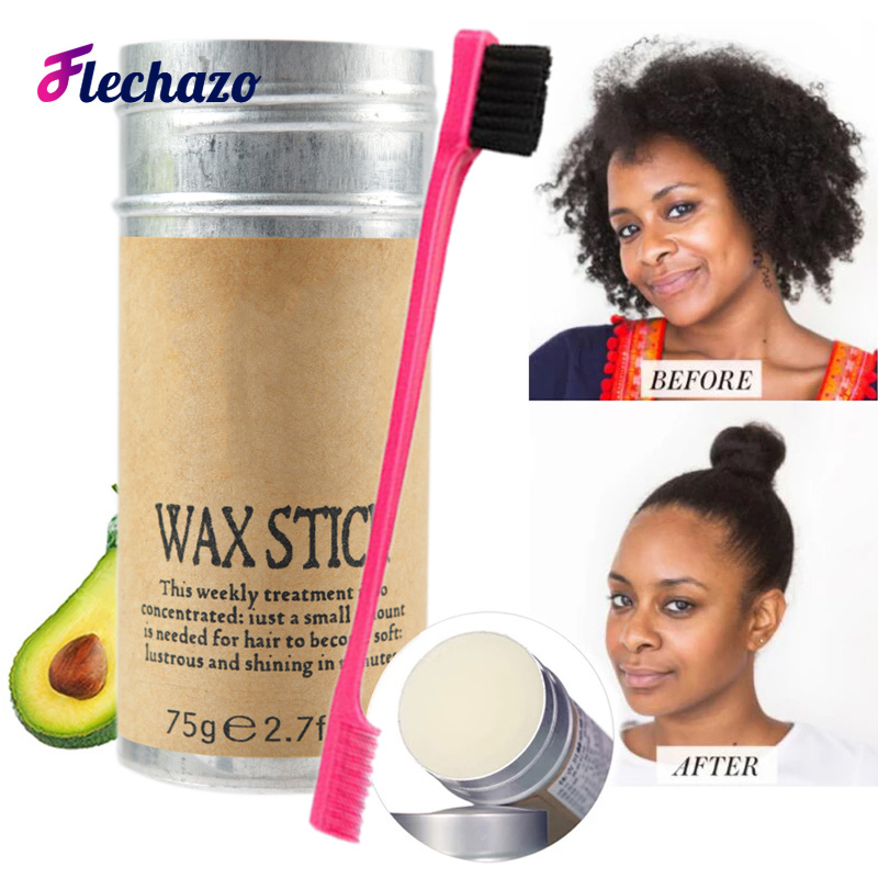 Artefacto para el cabello roto, barra de cera para el cabello, crema de Gel, estilismo para el cabello, Frizz, esponjoso fijo, niños, hombres y mujeres, cera de estilismo, bordes colocados