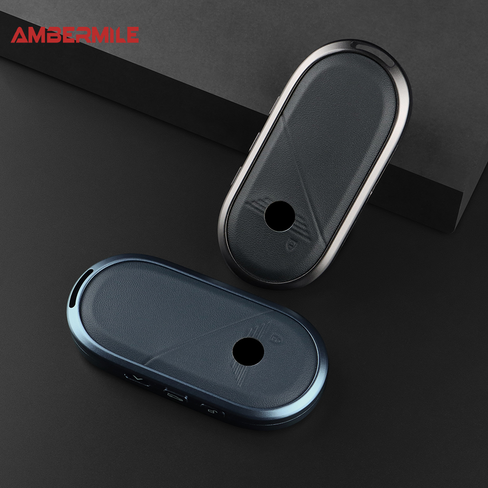 Auto Chiave A Distanza Della Cassa Della Copertura Borsette per MINI Cooper Countryman U25 J01 J05 F65 F66 2024 2025 Protezione Fob Portachiavi In Metallo pelle bovina