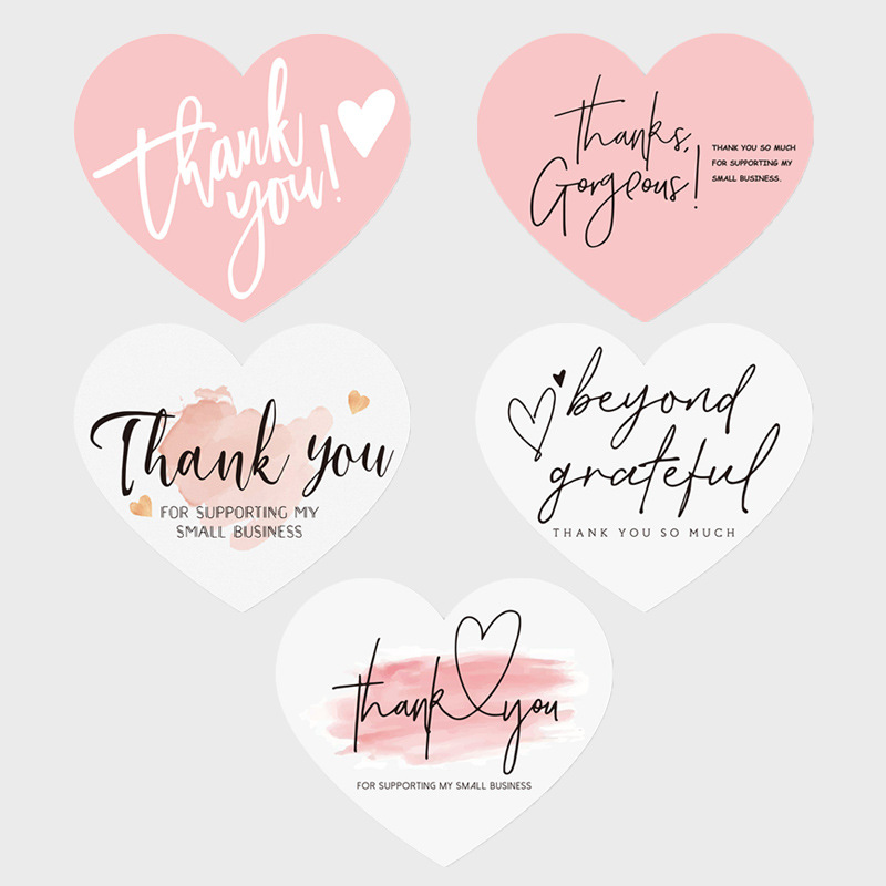 10-30 stücke Herz Form Gruß Tags Danke Kraft Papier Karte Für Kleine Shop Geschenk DIY Dekoration Karte für Kleine Unternehmen