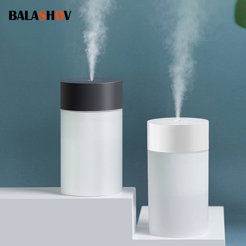 USB Âm Thanh Máy Tạo Độ Ẩm Không Khí 260ML Đèn LED Mini Máy Khuếch Tán Tinh Dầu Xe Máy Lọc Thơm Anion Phun Sương Tạo Với Lãng Mạn ánh Sáng
