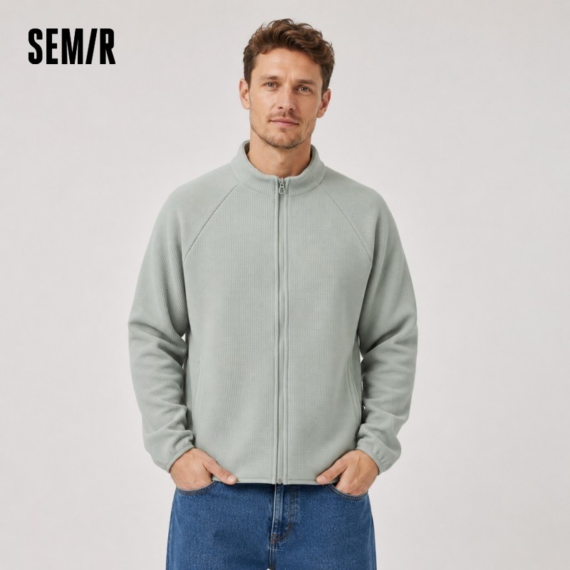 Флисовая куртка Semir унисекс, осень-зима 2021, новая флисовая теплая подкладка с воротником-стойкой, мужская и женская одежда