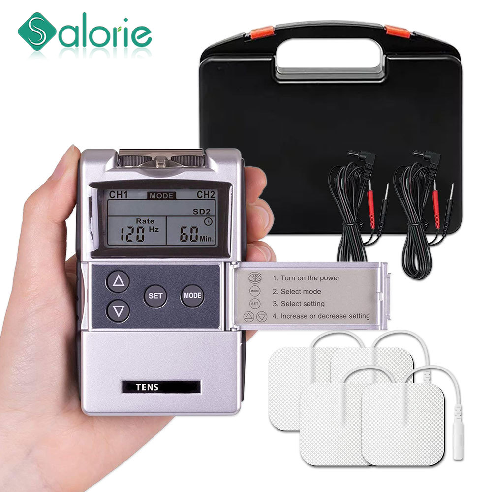 EMS TENS Unit Machine EMS Электрический стимулятор мышечной терапии Физиотерапия Импульсное электрическое массажное устройство Массажер для спины и тела и шеи