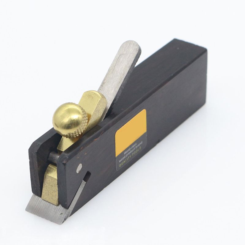 Manueller Hobel für die Holzbearbeitung, Mini-Handhobel, scharfe HSS-Klinge, Block-Handhobel, Holzschreiner, Holzhandwerkswerkzeug zum Trimmen