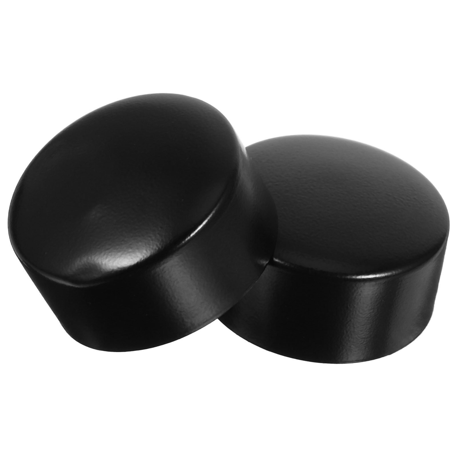 2 Piezas Tapas de Extremo para Pasamanos de Acero Inoxidable, Cubiertas Redondas Pulidas para Pasamanos, Accesorios de Protección para Barandales de Escaleras