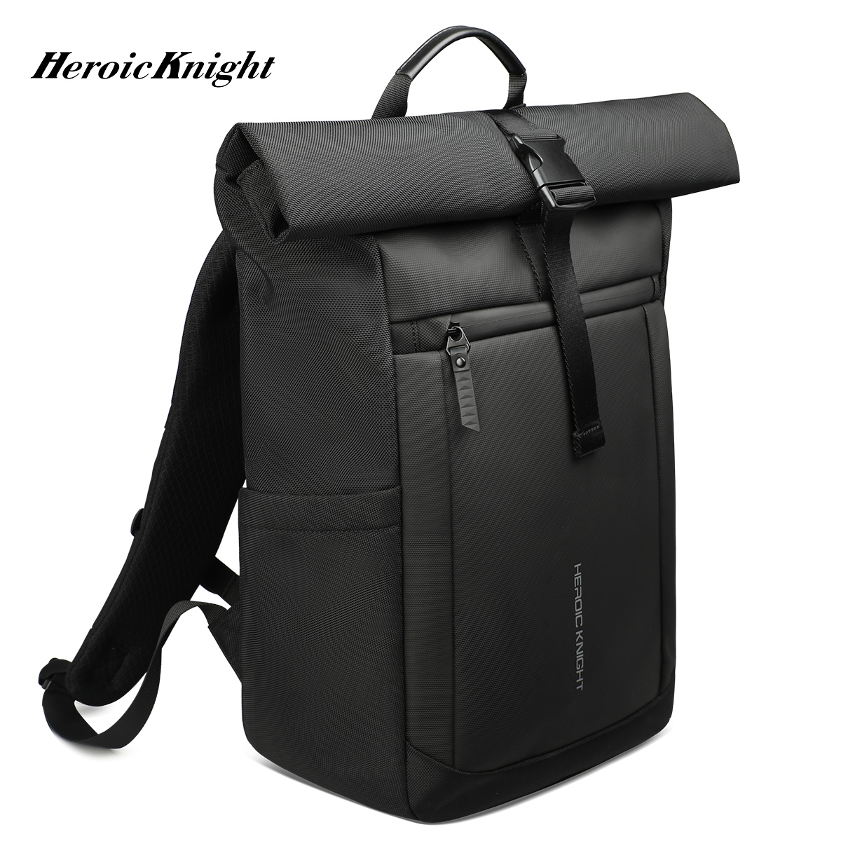 Роскошный рюкзак Heroic Knight с откидной крышкой, мужской водонепроницаемый школьный рюкзак, сумка для ноутбука 15,6 дюйма, противоугонный дорожный рюкзак для работы, универсальный рюкзак Mochila