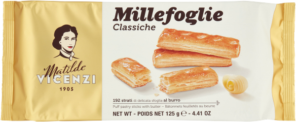 Mille foglie Classiche 125g Butter kekse-Vicenzi