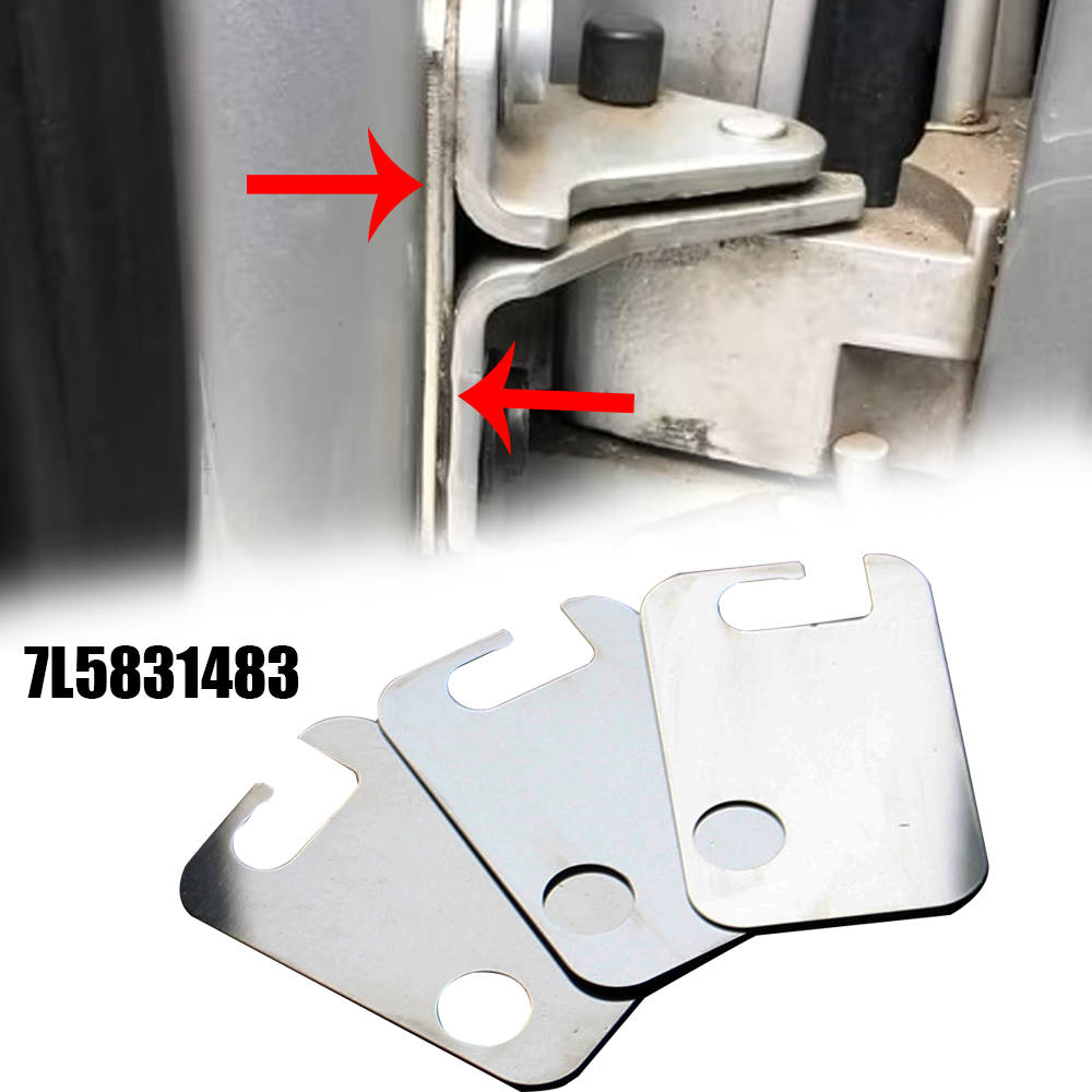 3 ชิ้นด้านหน้าบานพับประตูเครื่องซักผ้า Плаисаสําหรับ VAG VW Golf 4 Bora Jetta Touareg 7L 5831483