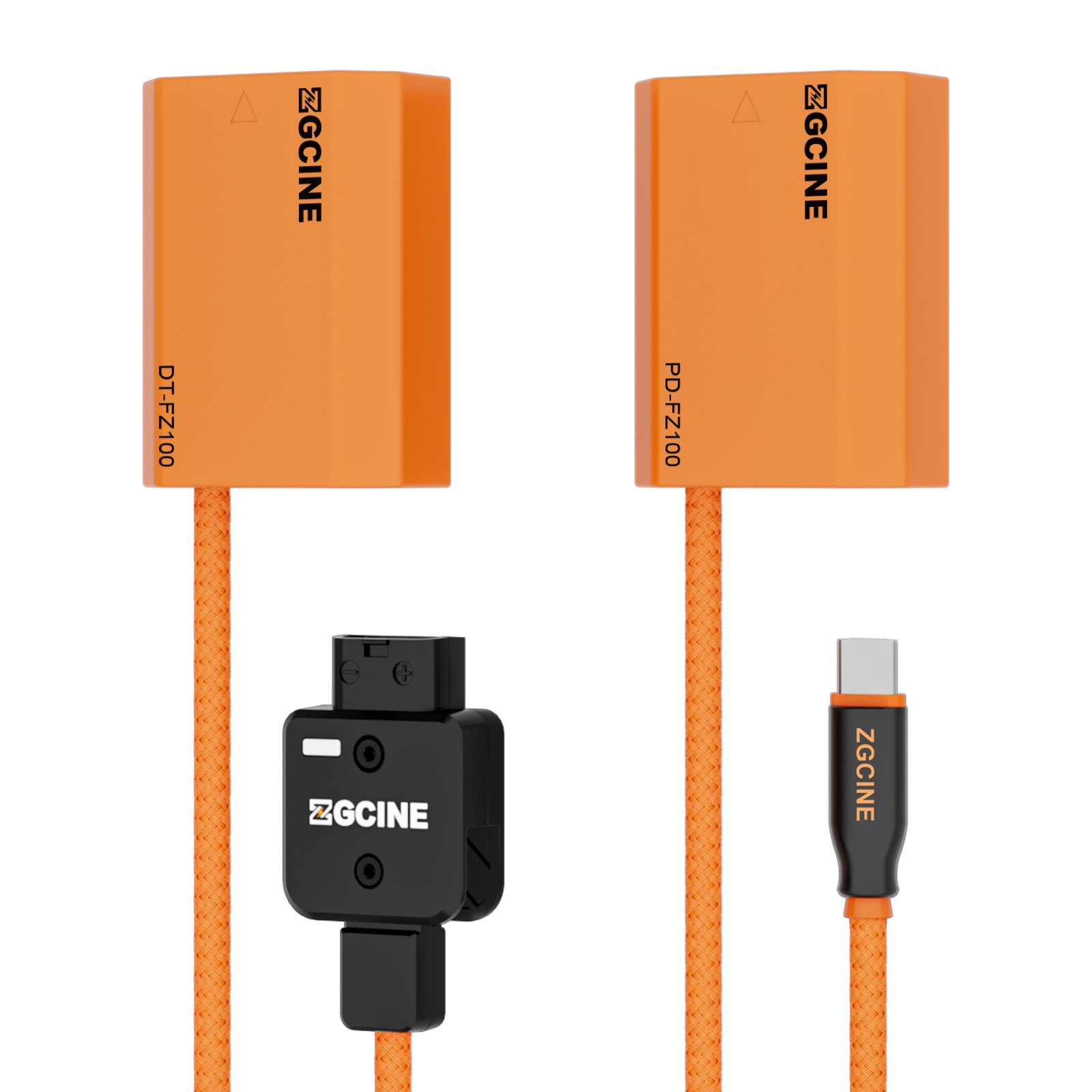 Câble adaptateur d'alimentation extensible NP-FZ100, batterie factice vers adaptateur de connecteur D-Tap Type-C pour Sony A7III A7RIII A7SIII A7RM4 A9