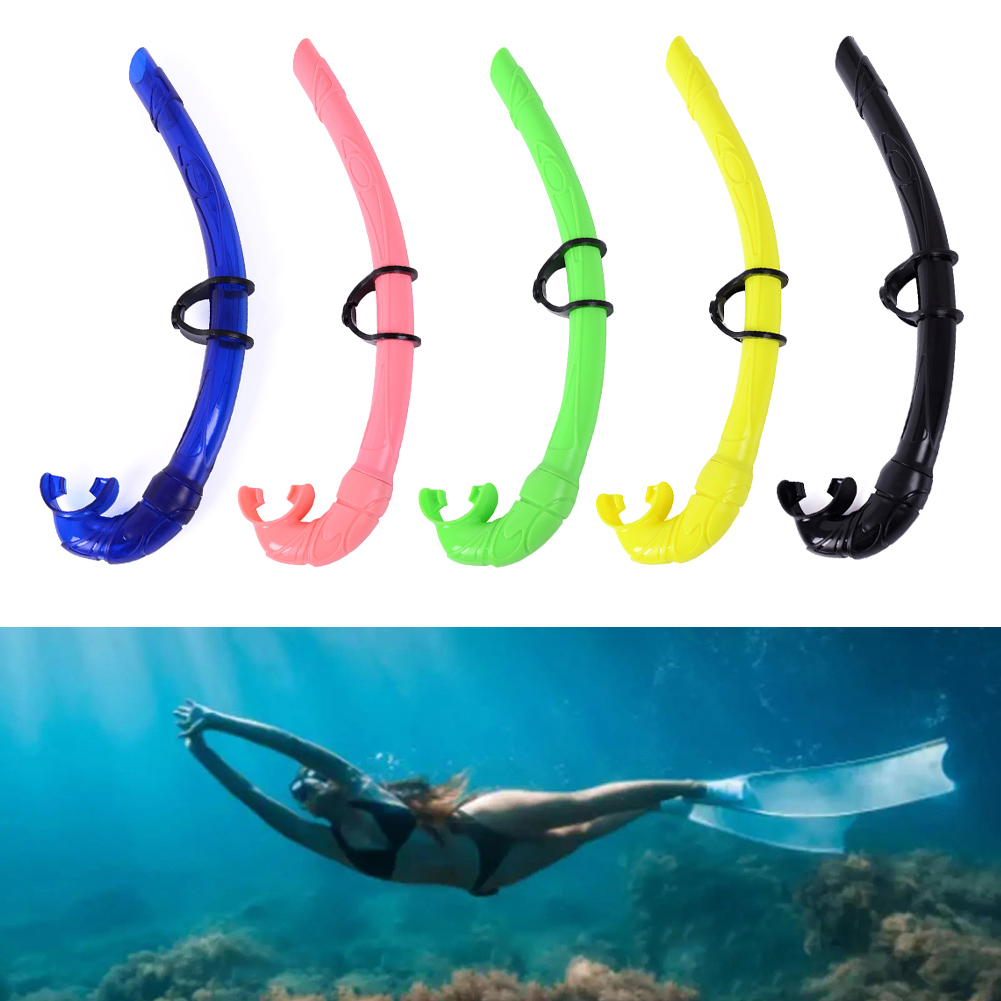 Efficient Breathing PVC Diving Snorkel with Strong Water Ingress Protection for Recreational and Professional Use