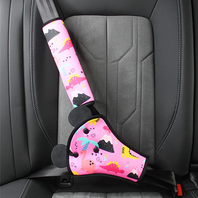 Auto Sicherheits gurt Abdeckung Pads für Kinder Innen Auto Sicherheits gurt Kit Anti-Hals-Limiter für Kinder Sicherheits gurt Schutz Abdeckung bequem