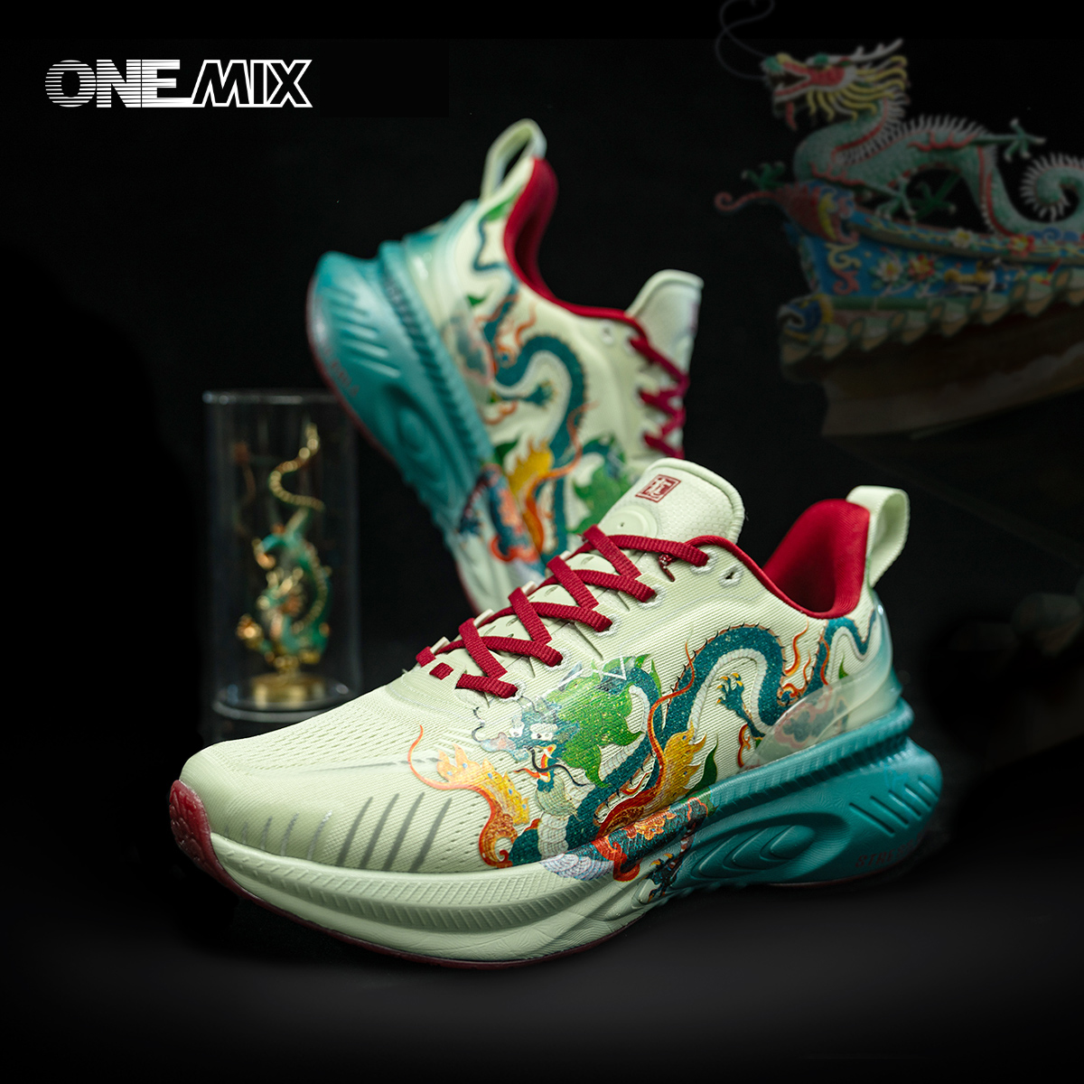 Onemix Original-Laufschuhe für Herren, ultraleicht, verschleißfest, für den Außenbereich, für Damen, Workout, atmungsaktiv, Sport-Sneaker für Herren