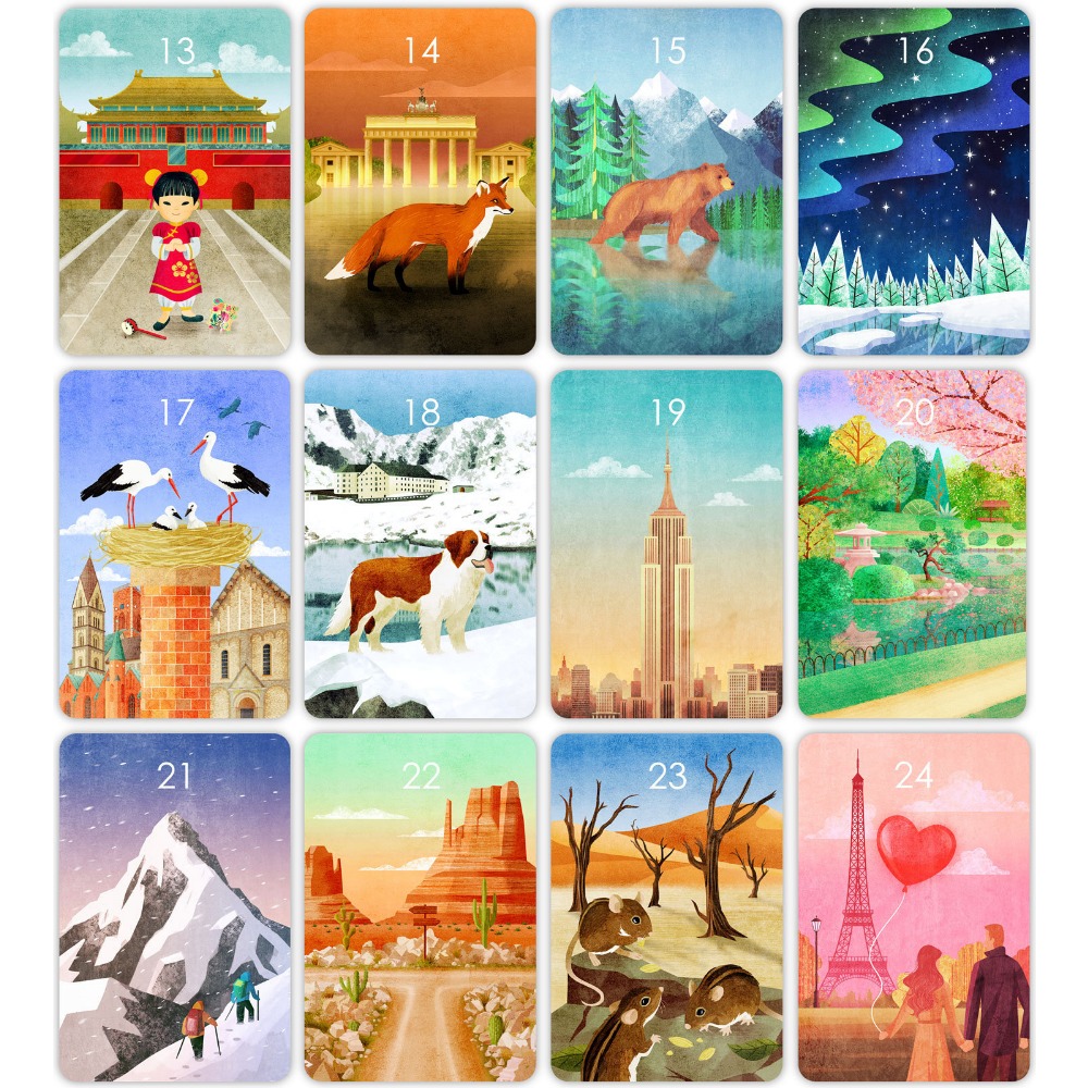 9*6cm Alemanha Miamondo Lenormand Deck Cartas de Adivinhação Tarot Jogos de Tabuleiro 36 Pcs Cartões