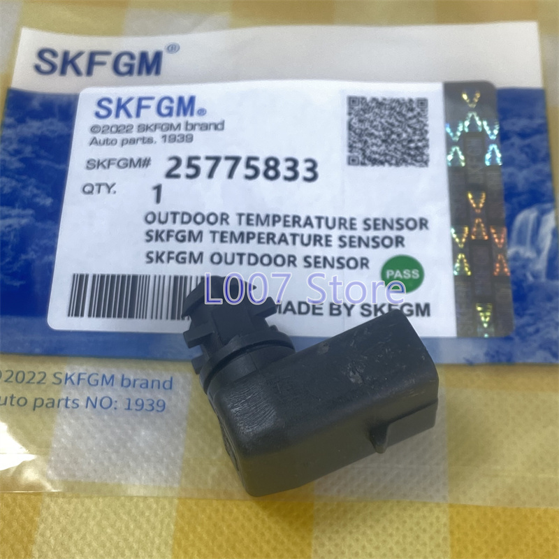 NEE: 25775833   Omgevingsluchttemperatuursensor AX156, WT5592, 5S6735, 72-4780, SU8235 voor Buick- Cadillac- Chevrolet- Pontiac- GMC-
