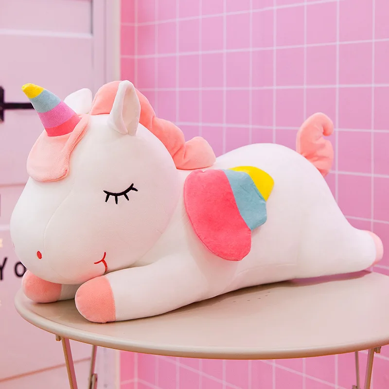 Kawaii koń pluszowy 25cm miękkie wypchane przytulne lalki zwierząt towarzyszące zabawki dzieci dziewczyna prezenty urodzinowe