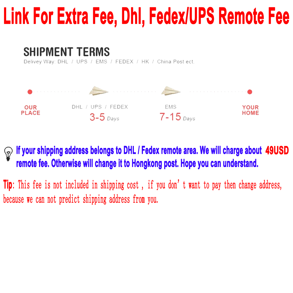 Enlace para tarifa adicional/para DHL,Fedex, tarifa remota de UPS/para herramienta de diagnóstico automático adicional que desee