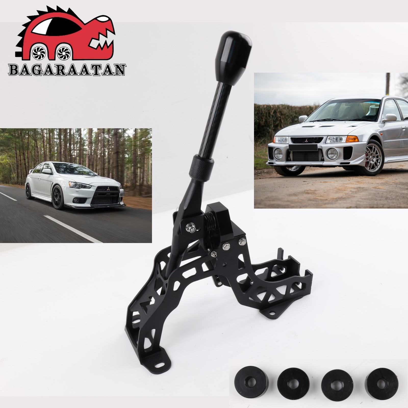 Upgrade 5 Speed manual Short Shifter Gear Shift Quick Shift Billet Aluminum For Mitsubishi EVO X V 4 / 5 / 6 / 7 / 8