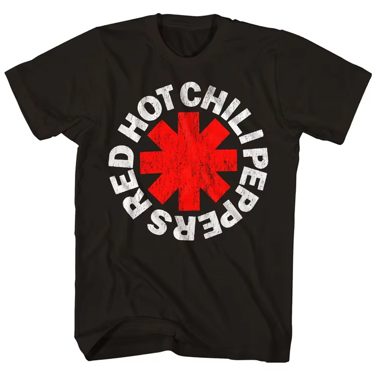 2026 Neues Baumwoll-T-Shirt Red Hot Chili Peppers Herren Cartoon Cool Lustiges Damen- und Herren-T-Shirt Harajuku Kurzarm Lockere T-Shirts