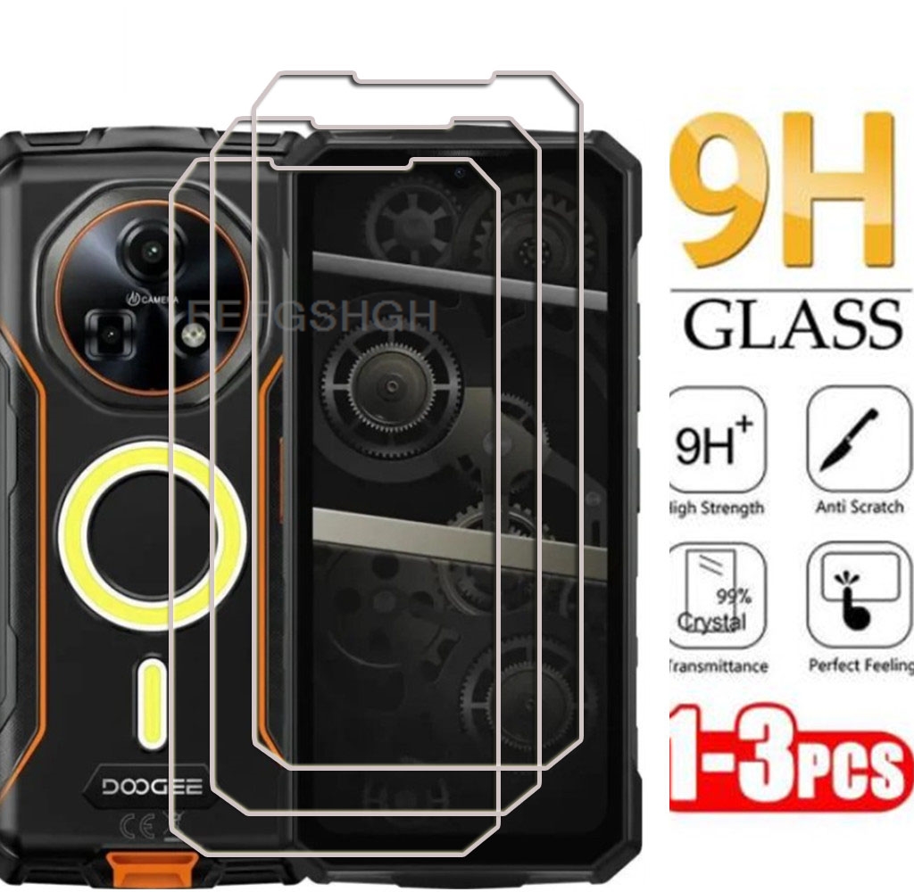 Vidro temperado 9h 2.5d para doogee fire 5 ultra 6.6 "doogee fire 5 fire 5 pro película protetora de tela