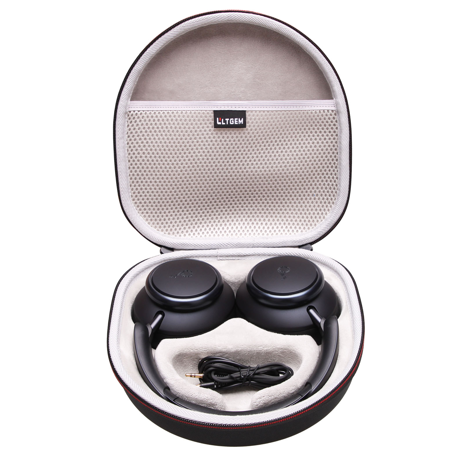 LTGEM Headphones Case for Anker Soundcore Space One Pro/Q45/Life Q35 Headset Protective Travel Carrying Storage Bag(Only Case)