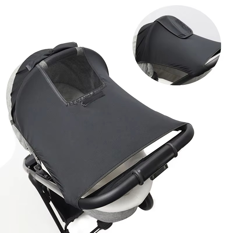 ユニバーサルベビーカーアクセサリーサンシェード UV 保護サンシェードキャリッジキャノピーカバー乳母車幼児カーシートサンバイザー