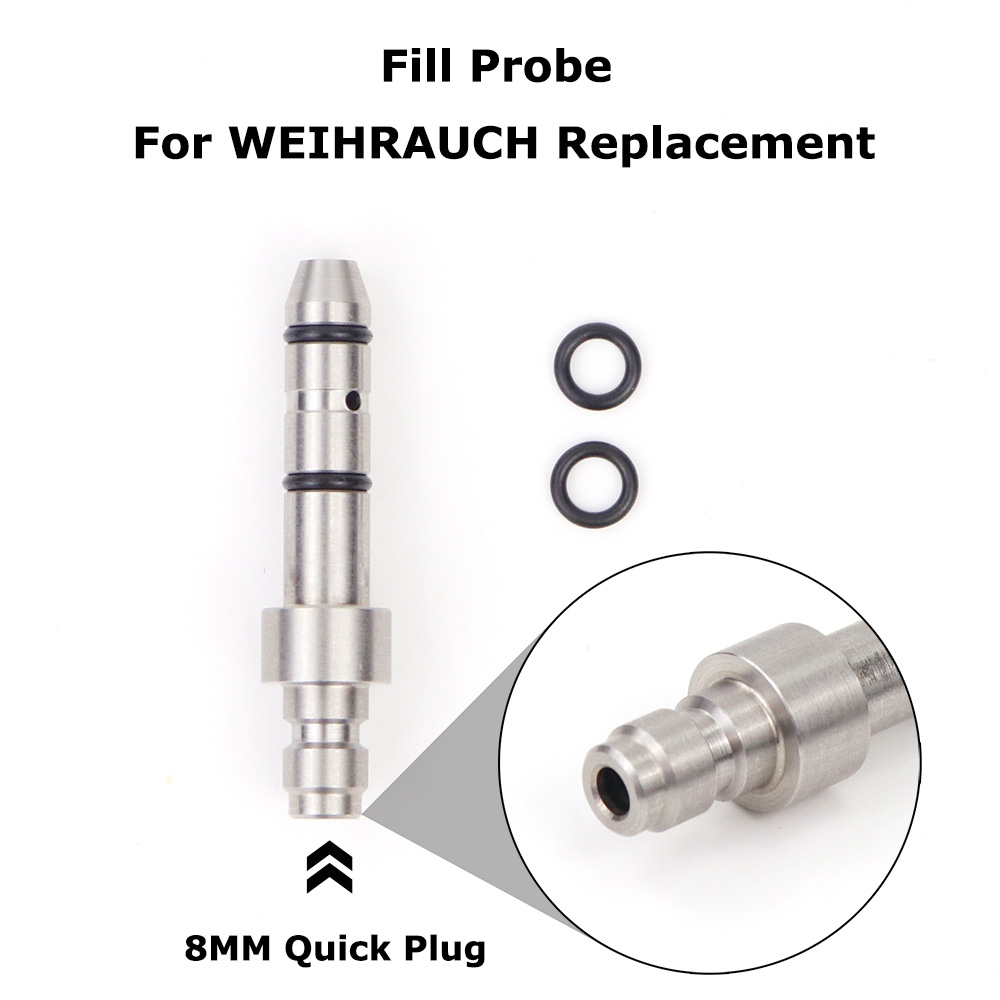 WEIHRAUCH HW100 HW101, HW110, HW44 교체용 빠른 채우기 프로브 공기 충전 충전 어댑터