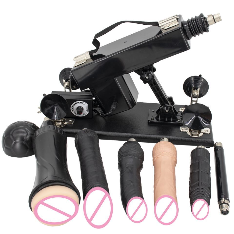 Máquina de Sexo Fredorch para Iniciantes para Mulheres, Velocidade Ajustável, Potente para Adultos, com Dildo Grande para Homens com Masturbação
