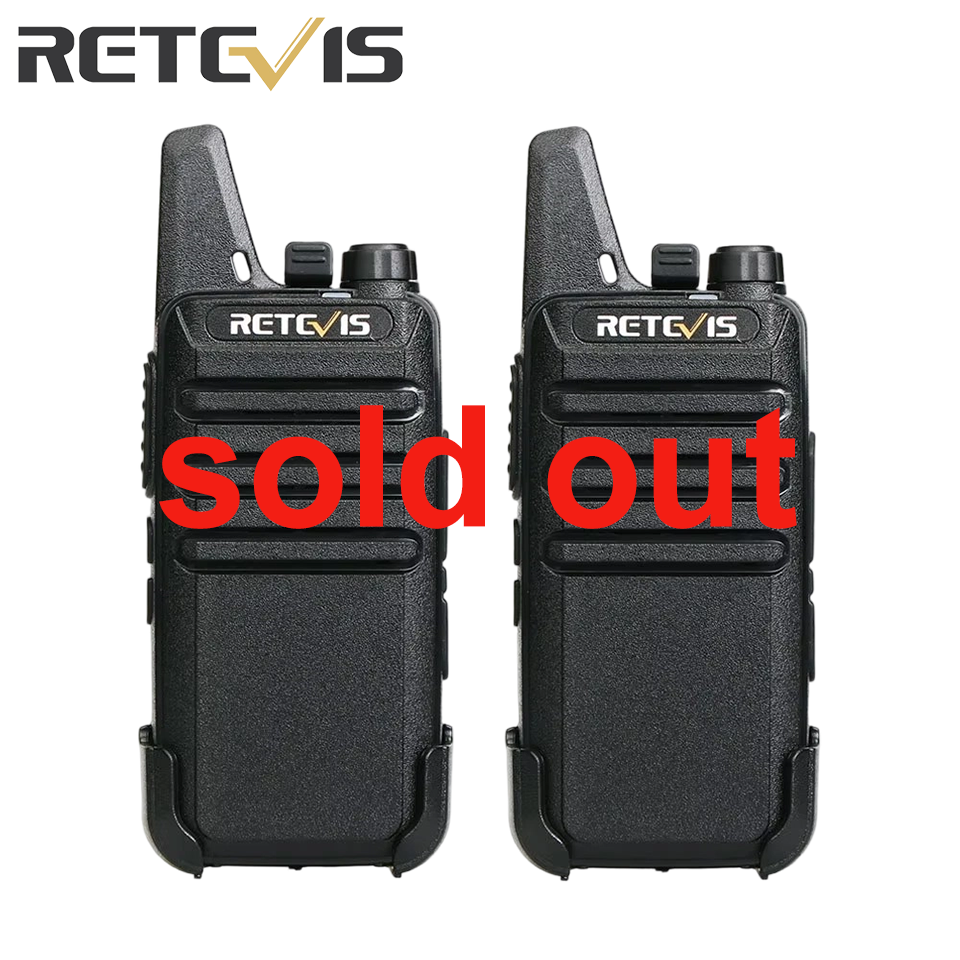 Retevis RT622 Walkie Talkie 6-teiliges Mini-Walkie-Talkie PMR FRS Walkie-Talkie-Set mit 6-Wege-Multi-Gang-Ladegerät für Hotelrestaurant