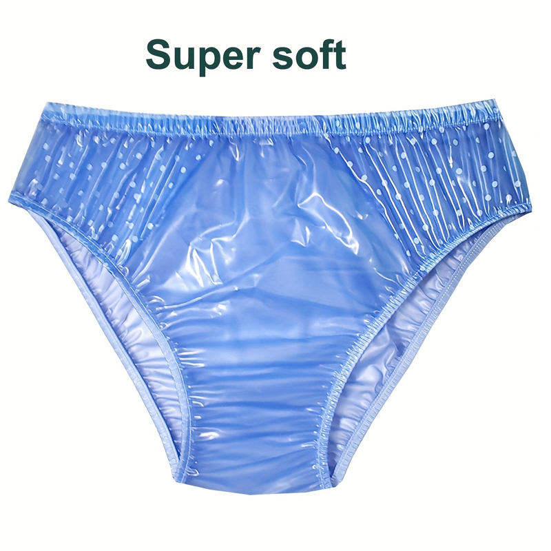 ABDL PVC 大人の赤ちゃんプラスチック パンツ新しい下着の配色透明