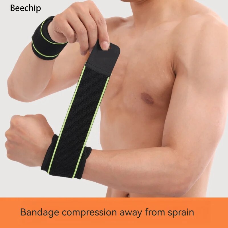 Muñequeras individuales deportivas, muñequeras para bádminton, baloncesto, bobinado fino, Voleibol presurizado, protectores de Fitness