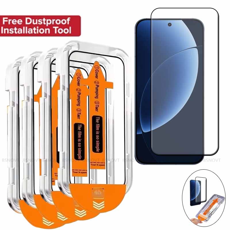 1/2/3/4PCS Voor OPPO Realme GT 8 Pro Glas Realme GT8 Gehard Glas Stofvrij Volledige Cover HD 9H Screen Protector Realme GT 8 Pro