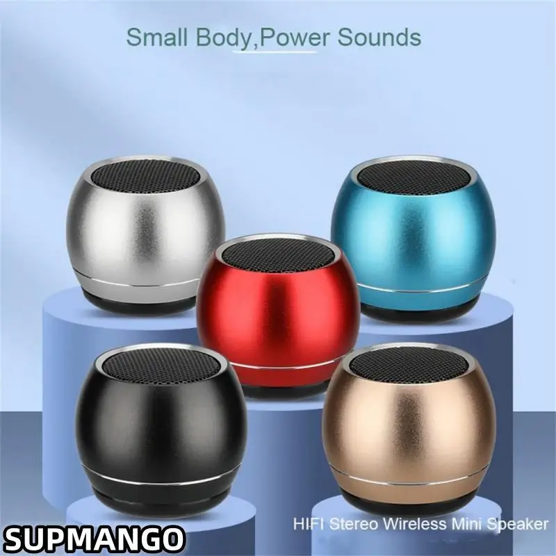 U3 TWS Interconnect Tragbarer Mini-Wireless-Stereolautsprecher Bluetooth Gun Metal Heavy Subwoofer Outdoor-Lautsprecher