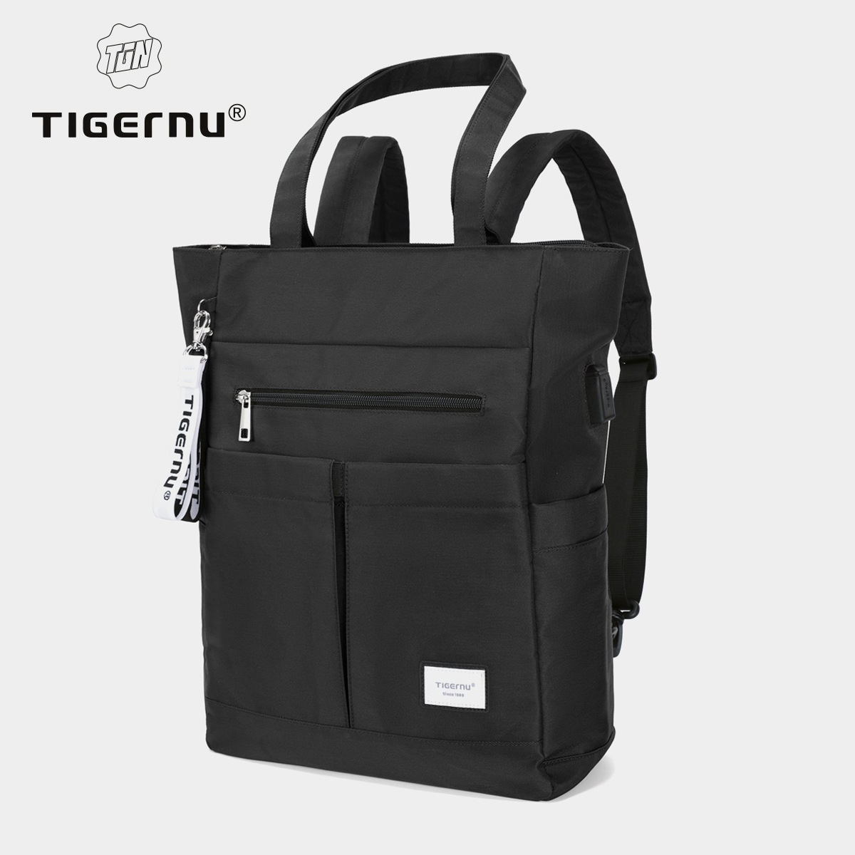 Tigernu damskie plecaki torba materiałowa dla dziewczynek lekki plecak torby torby na laptopa dla kobiet moda kobiece plecaki podróżne plecak