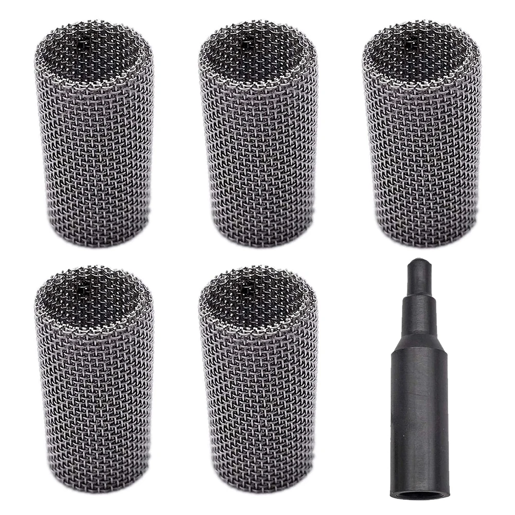 6 * accesorios de calentador, tapón incandescente para coche, filtro de pantalla, malla para calentador de estacionamiento de aire diésel
