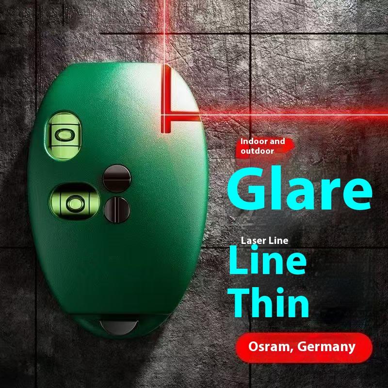 2 Lines Laser Levels ﻿Vertical Laser Level Infrared Horizontal Line 90 Degree Angle Leveling 20M Long Distance Leveling Tool