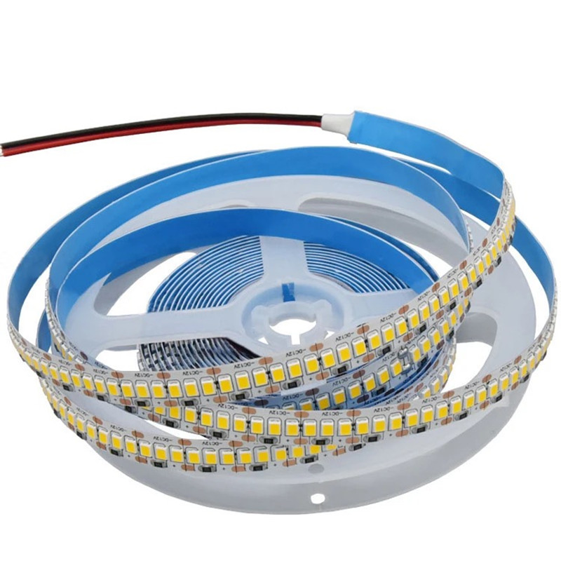 Tira de luces LED de 10 metros 2835 cinta flexible 12V 24V cuerda 2400leds blanco frío 6500K blanco natural 4000K blanco cálido 3000K