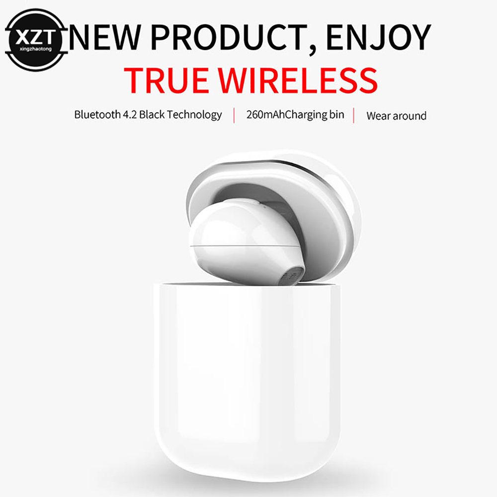 X20 Ultra Mini Wireless Single Earphone Hidden In-ear With Button Control Waterproof Bluetooth Earphone With Charging Case