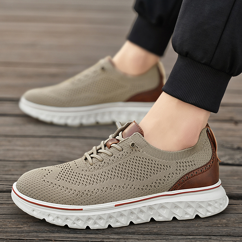 Summer Non-Leather Casual Shoes Men Mesh Shoes Plus Big Size 46 47 48 Breathable Shoes Dropshipping