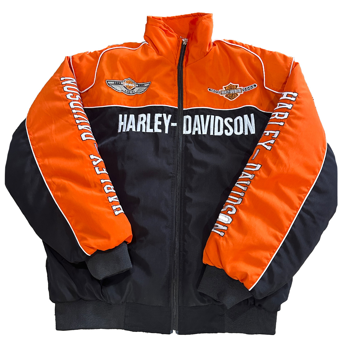Giacca da Moto Harley Davidson per Uomo, Cappotto Invernale con Ricami, Giacca da Ciclismo per Donna, Uniforme da Motociclista Calda per Esterni