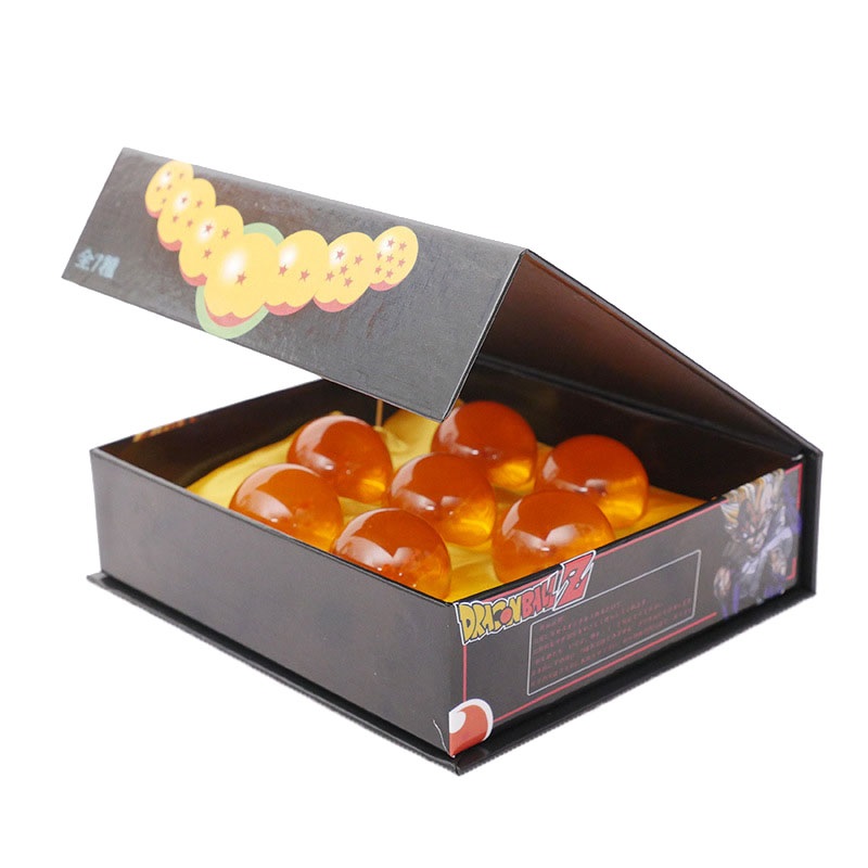 7 ชิ้น/เซ็ต 3.5 ซม.1:1 เรซิ่น Ball Action Figure ของเล่นเรียก Shenron Wishing คอลเลกชันอะนิเมะชุดของขวัญ