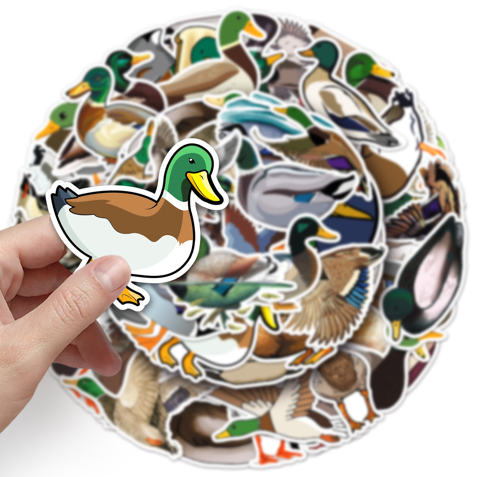 10/30/50PCS Ente Aufkleber Tier Cartoon Aufkleber DIY Gepäck Laptop Telefon Gitarre Auto Fahrrad Skateboard Graffiti abziehbilder Kinder Spielzeug
