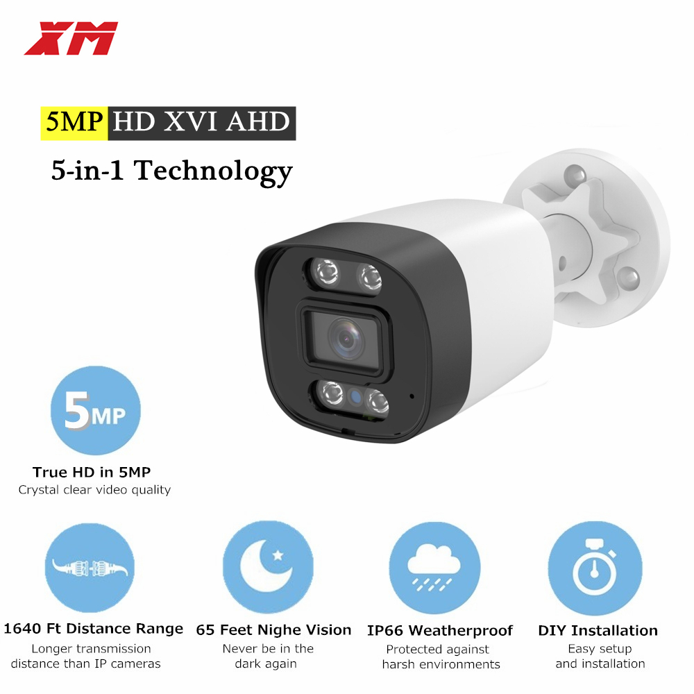 HD 2MP 5MP AHD XVI/CVI/TVI/CVBS Sicherheit Bullet Kamera Outdoor Indoor Wetterfest 4 stücke Array IR LEDs für CCTV DVR System