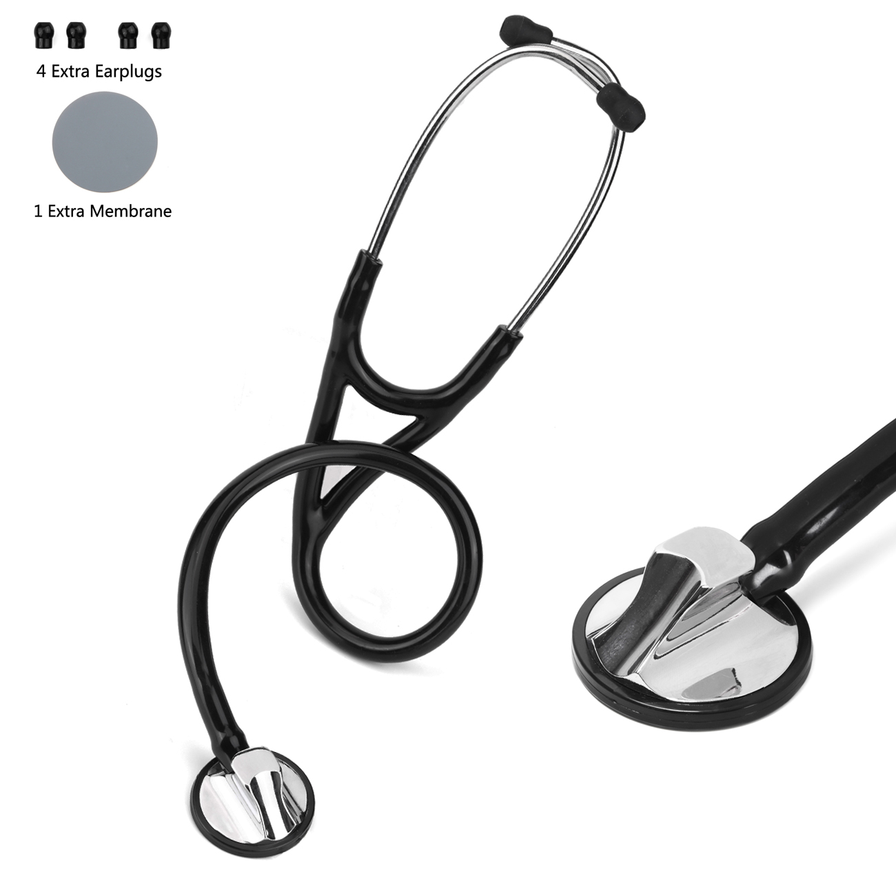 Medizinische Stethoskope, universelle professionelle Kardiologie-Stethoskope, klinisches fetales Herz, Arzt, Krankenschwester, Arzt, Student