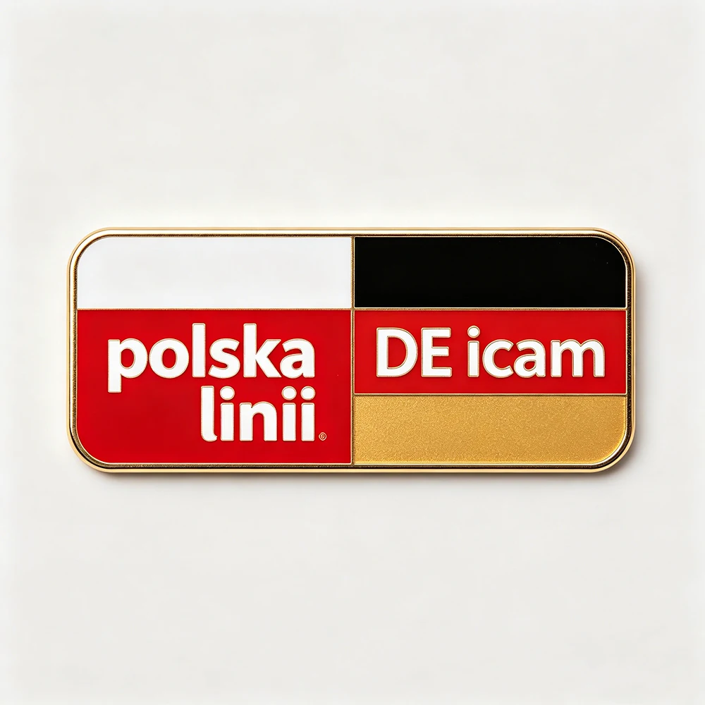 2026 4K 8-Clines Europe Egygold Oscams Poland Flag Badge Lines Germany Ireland Slovakia Europe Poland Line Oscam Flag Badge