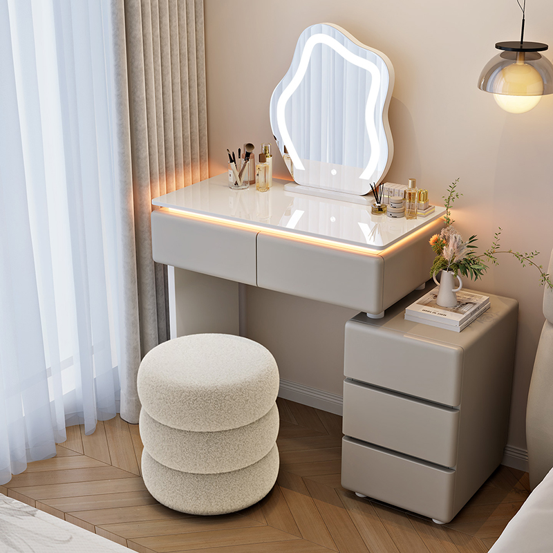 Modern hoekijdelheidsbureau Tallboy Femme luxe Europese kaptafel uniek ontwerp Tocador De Maquillaje meubelslaapkamer